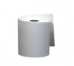 PCM Rollo de Papel Térmico, 20 x 80mm, Blanco, 1 Rollo 