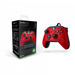 PDP Control para Xbox Series X/S Phantasm, Alámbrico, Rojo 