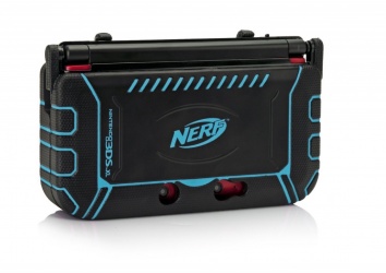 PDP Nerf Armor para Nintendo 3DS XL, Negro/Azul 