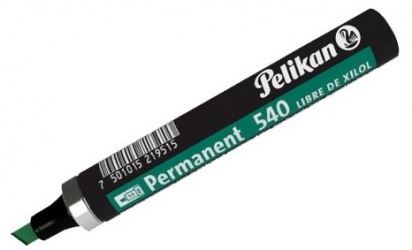 Pelikan Marcador Permanente 540, Verde, Paquete con 10 piezas 