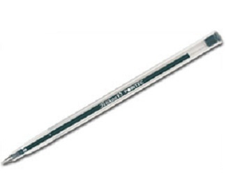 Pelikan Bolígrafo Pointec, Punto Mediano 0.7mm, Negro, 12 Piezas  