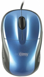 Mouse Perfect Choice Óptico Easy Line 993322, Alámbrico, USB, 1000DPI, Azul 
