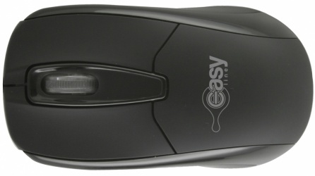 Mouse Perfect Choice Óptico Easy Line 993377, Alámbrico, USB, 1000DPI, Negro 