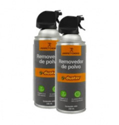 Perfect Choice e-Duster Aire Comprimido para Remover Polvo, 330ml, 2 Piezas 