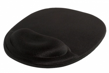 Perfect Choice Mousepad con Descansa Muñecas de Gel, 20x26cm, Grosor 2mm, Negro 