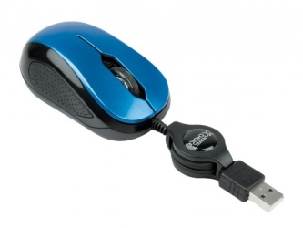 Mouse Perfect Choice Óptico PC-043966-00001, USB, 1000DPI, Azul 