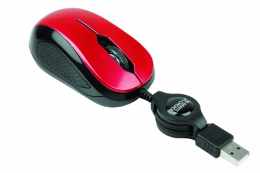 Mouse Perfect Choice Optico PC-043973, 1000DPI, USB, Rojo 