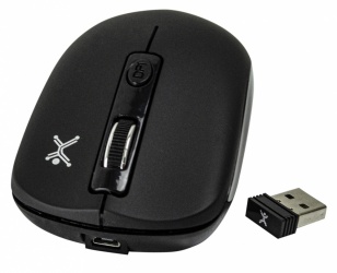 Mouse Perfect Choice Óptico PC-044796, Inalámbrico, USB, 1600DPI, Negro 