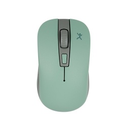 Mouse Perfect Choice Óptico Essential, RF Inalámbrico, 1600DPI, Turquesa/Gris 