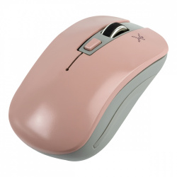 Mouse Perfect Choice Óptico Essentials, Inalámbrico, USB, 1600DPI, Rosa 