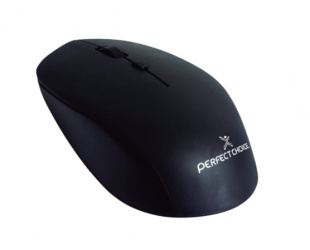 Mouse Perfect Choice Óptico PC-045137, RF Inalámbrico, 1600DPI, Negro 