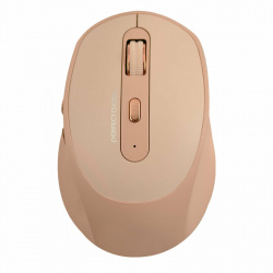 Mouse Perfect Choice Óptico PC-045151, Inalámbrico, USB, 1600DPI, Caqui 