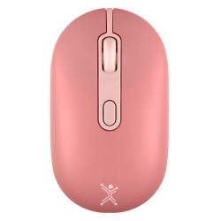 Mouse Ergonómico Perfect Choice Colori, Inalámbrico, Óptico, 1.600DPI, RF Inalámbrico/Bluetooth, Rosa 