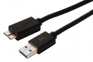 Perfect Choice Cable USB 3.0, USB A - Micro USB B, Negro 