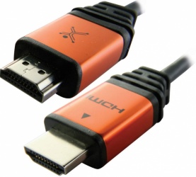 Perfect Choice Cable HDMI - HDMI, 3 Metros, Negro/Rojo 