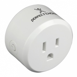 Perfect Choice Smart Plug PC-108054, WiFi, 1 Conector, 2400MHz, Blanco 