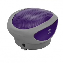 Perfect Choice Bocina Recargable Iwak Serial, 1.0, 2.5W RMS, USB, Gris/Morado 