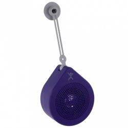 Perfect Choice Bocina Portátil Drop, Bluetooth, Inalámbrico, USB, Azul - Resistente al Agua 