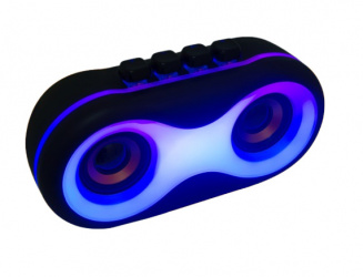 Perfect Choice Bocina OWTY, Bluetooth, Inalámbrico, 7W RMS, USB, Negro 