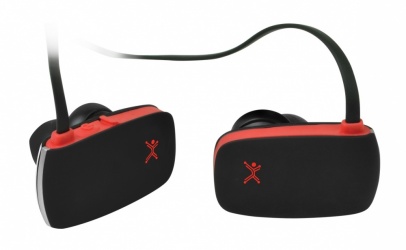 Perfect Choice Audífonos Fit In-Ear Adrenaline, Bluetooth, micro USB, Negro/Rojo 