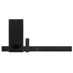 Perfect Choice Barra de Sonido con Subwoofer Arpegio, Alámbrico, 2.1, Negro 