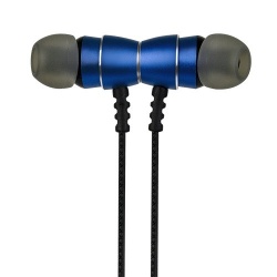 Perfect Choice Audífonos Intrauriculares con Micrófono Staccato, Inalámbrico, Bluetooth, USB, Azul 
