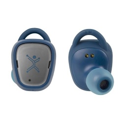 Perfect Choice Audífonos Intrauriculares con Micrófono THRUSTERS, Inalámbrico, Bluetooth, USB, Azul 