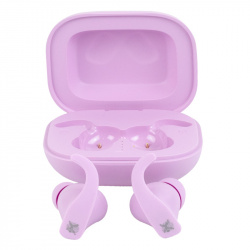 Perfect Choice Audífonos Intrauriculares Deportivos con Micrófono Strive, Inalámbrico, Bluetooth, USB-C, Rosa 