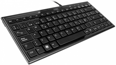 Teclado Perfect Choice Extend PC-200727, USB, Alámbrico, Con 2 Hub USB (Esp) 