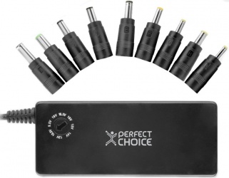 Perfect Choice Cargador Universal para Laptop,PC-240662, 9.5-19V, 700mA 