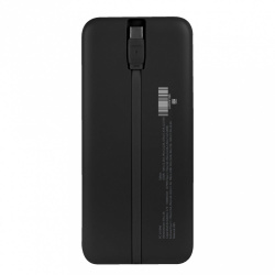 Cargador Portátil Perfect Choice Power Bank PC-241096, 10.000mAh, Negro  