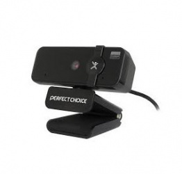 Perfect Choice Webcam PC-320500, 2MP, 1920 x 1080 Pixeles, USB 3.0, Negro ― incluye Antivirus Norton 360 Standard 1 Año 1 Equipo 