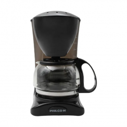 Philco Cafetera 6007, 6 Tazas, Negro 