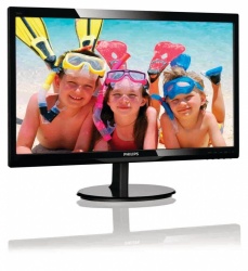 Monitor Philips LED 246V5LHAB 24'', Full HD, HDMI, Bocinas Integradas (2 x 2W), Plata 