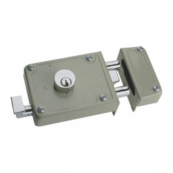 Philips Cerradura de Sobreponer 650IPSABG, Izquierda, Beige 