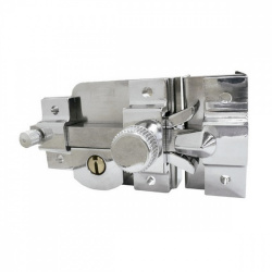 Philips Cerradura de Sobreponer 825DC, Derecha, 1 Barra, Cromo 