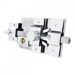 Philips Cerradura de Sobreponer 850DC, Derecha, 1 Barra, Cromo 