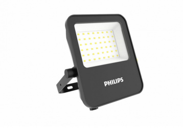 Philips Reflector LED Essential Mini Flood G2, Luz Blanco Cálido, 10W, 950 Lúmenes, Negro 