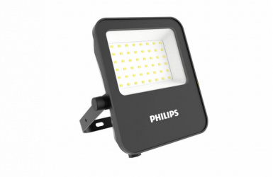 Philips Reflector LED Essential Mini Flood G2, Luz Blanco Frío, 10W, 1000 Lúmenes, Negro 