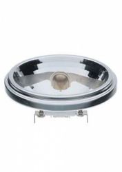 Phillips Lámpara LED para Techo Aluline 111, Interiores, Luz Blanco Cálida, Base G53, 50W, 530 Lúmenes, Plata 