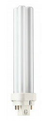 Philips Lámpara LED Master PL-C, Interiores, Luz Blanca Fría, 26W, Base G24Q, 1800 Lúmenes, Blanco 