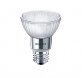 Philips Foco Regulable PAR20, Luz Blanco Cálido, Base E26, 7W, 500 Lúmenes, Blanco 
