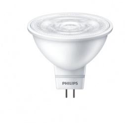 Philips Foco LED Essential LED spot, Luz Cálida, Base GU5.3, 4.5W, 400 Lúmenes, 1 Pieza 