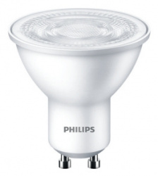Philips Foco LED LEDspot, Luz Blanco Cálido, Base GU10, 5W, 350 Lúmenes, Blanco 