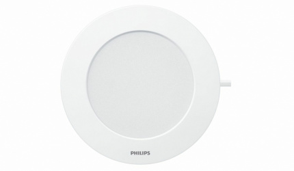 Philips Lámpara LED para Techo DN016B, Interior, Luz Cálida, 10W, 800 Lúmenes, IRC, para Casa  