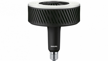 Philips Foco LED TrueForce, Luz Neutra, Base E40, 140W, 20000 Lúmenes, Negro 