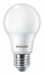 Philips Foco LED ESS, Luz Fría, Base E27, 8W, 800 Lúmenes, Blanco, Ahorro de 85% 