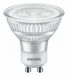 Philips Foco LED LEDspot, Luz Blanco Cálido, Base GU10, 4W, 350 Lúmenes, Gris 