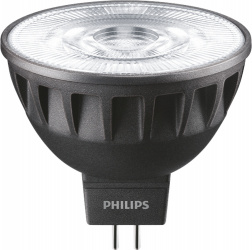 Philips Foco LED MR16 ExpertColor, Luz Blanco Cálido, Base GU5.3, 6.7W, 480 Lúmenes, Blanco, Ahorro de 86.6% vs Foco Tradicional 50W 