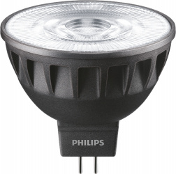 Philips Foco LED MR16 ExpertColor, Luz Blanco Frío, Base GU5.3, 6.7W, 480 Lúmenes, Negro, Ahorro de 86.6% vs Foco Tradicional 50W 